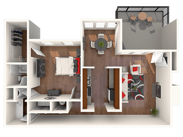 The Ocoee floor plan