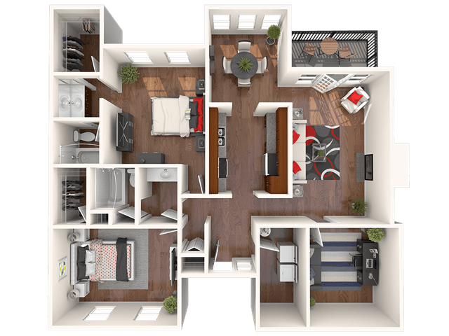 The Suwanee floor plan