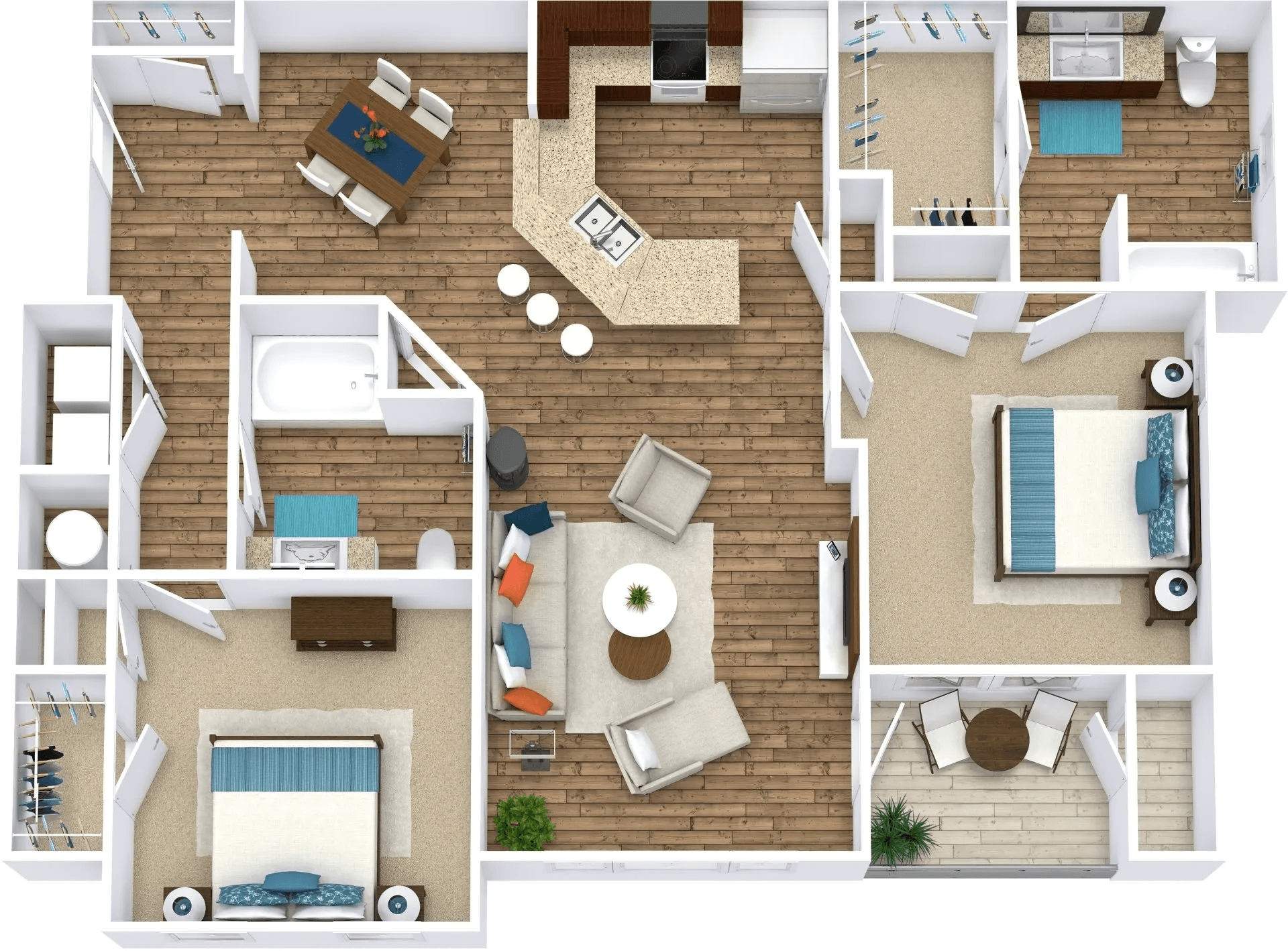Hadley floor plan
