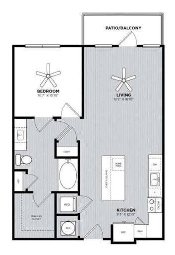 A1 floor plan