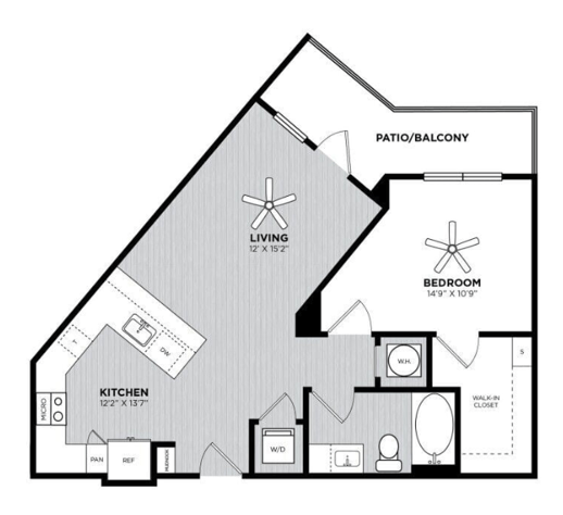 A2 floor plan