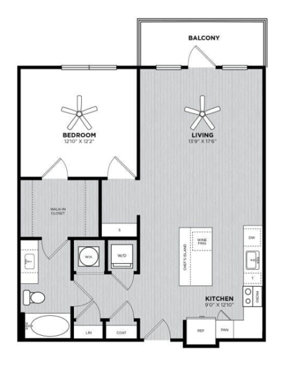 A6 floor plan