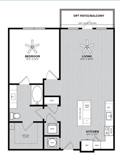 A9 floor plan