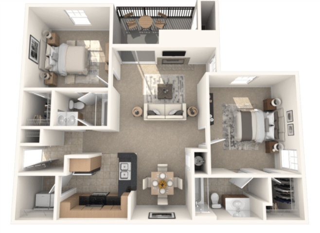 Oakcrest floor plan