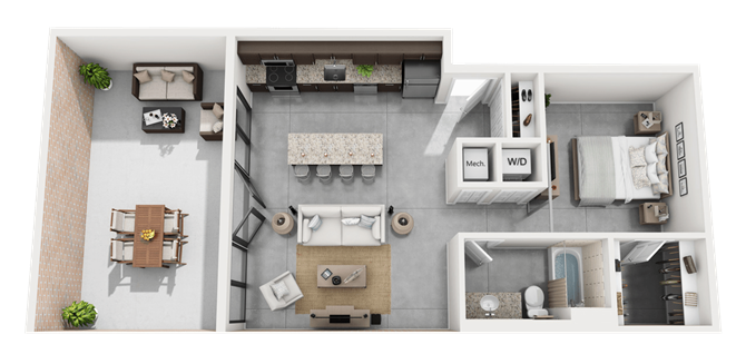 Foundry - Ice House floor plan