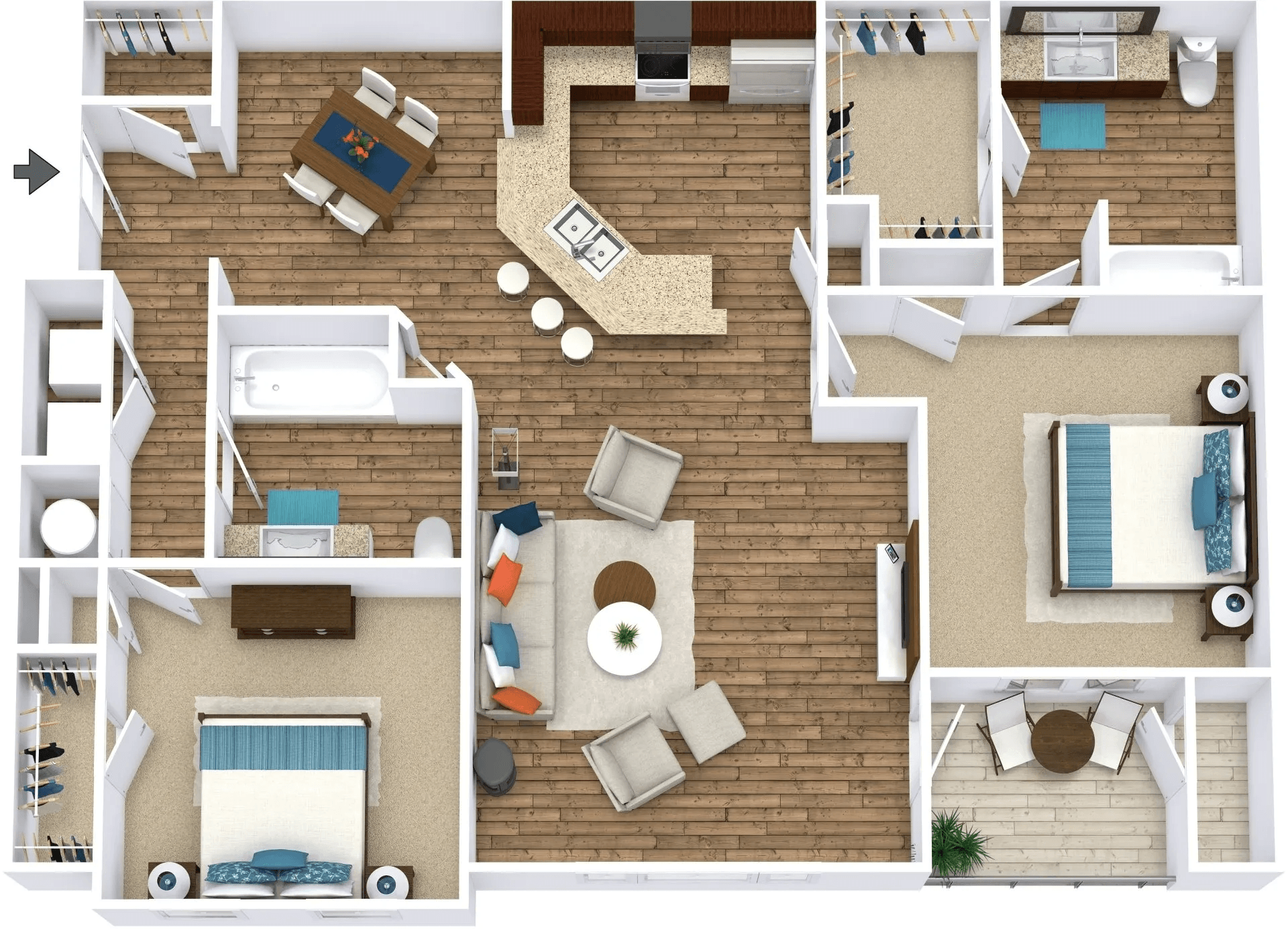 Madison floor plan