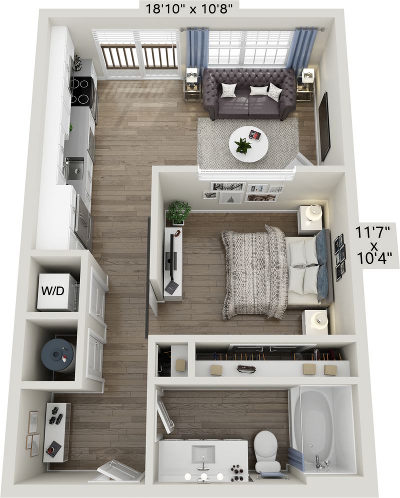 The Mill floor plan
