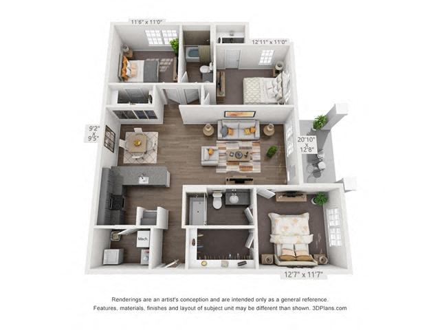 Smith (3 Bed) floor plan