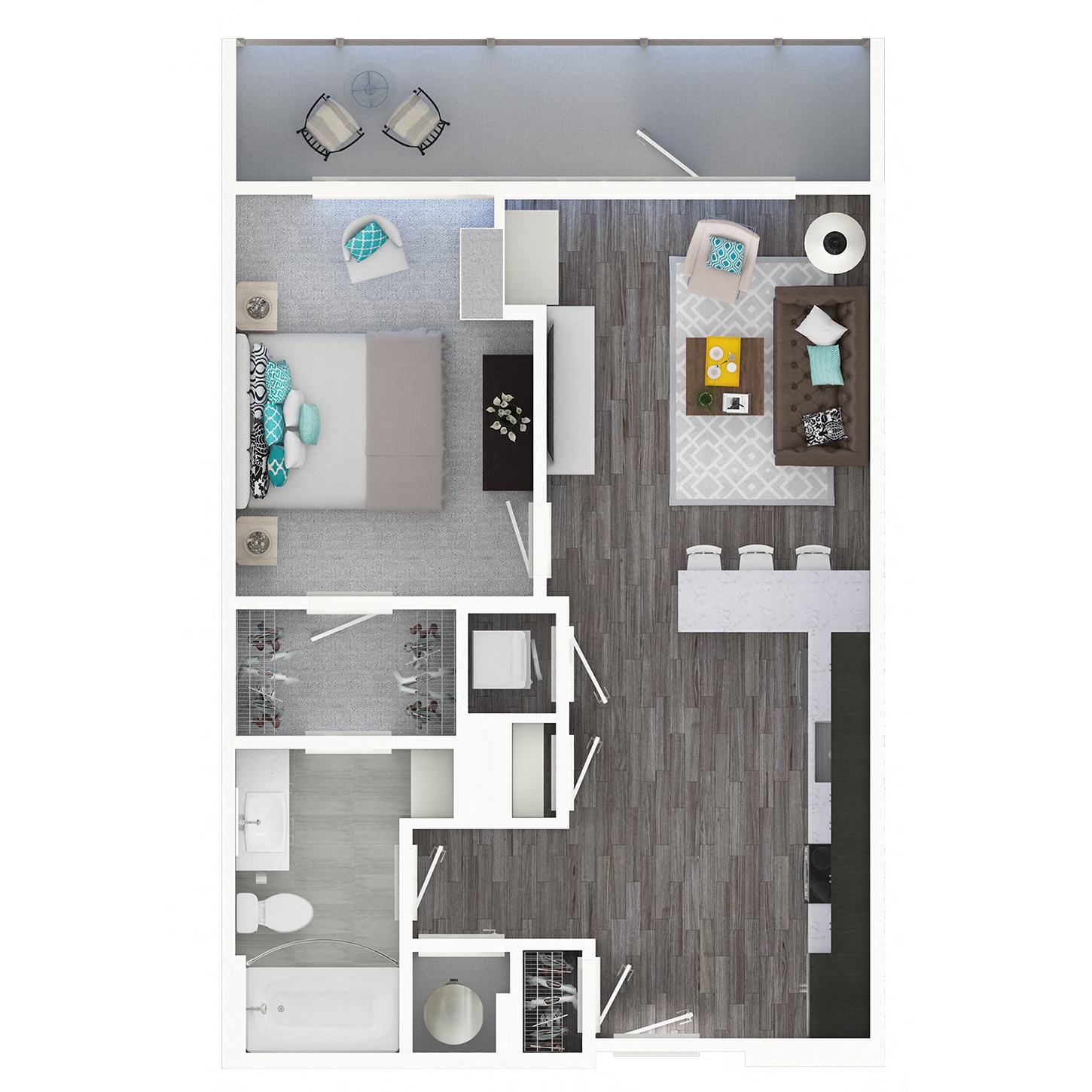 A1 floor plan