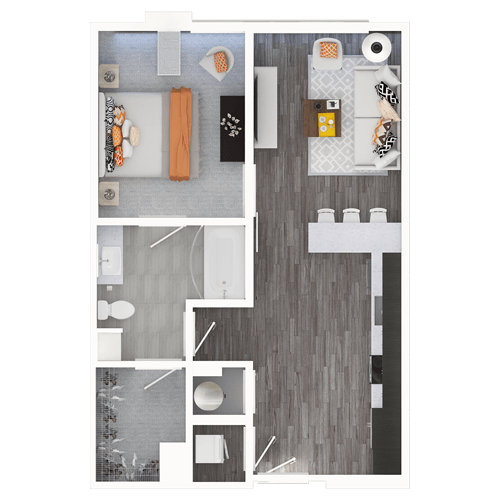 A2.1 floor plan