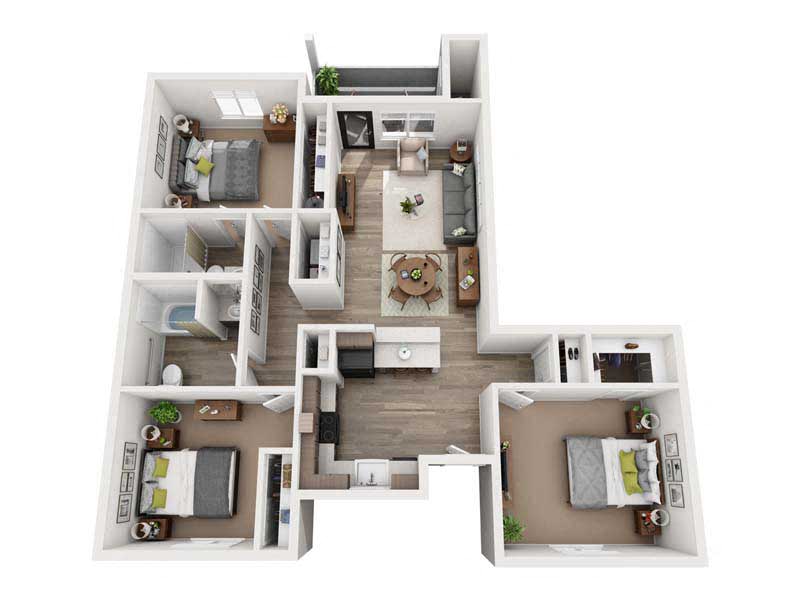 The Lewis & Clark floor plan