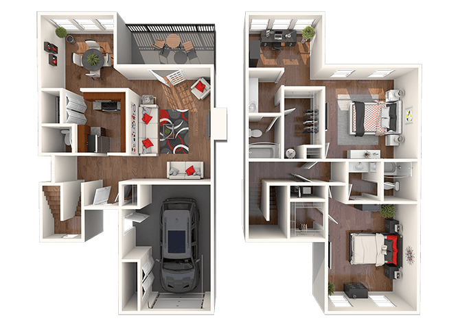 The Allatoona floor plan