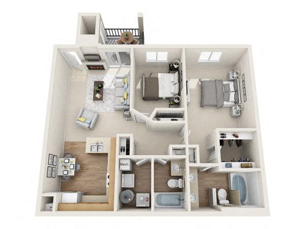 Delta floor plan