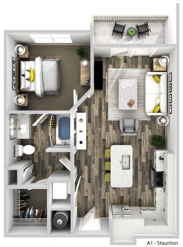 A1 The Staunton floor plan