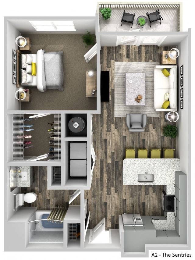A2 The Sentries floor plan