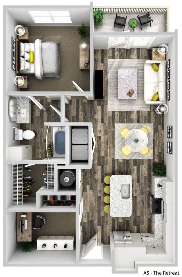 A5 The Retreat floor plan