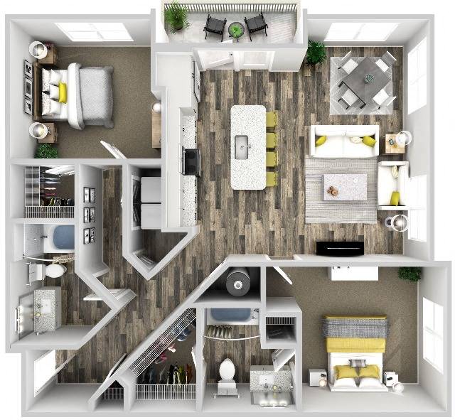 B5 The Queen floor plan