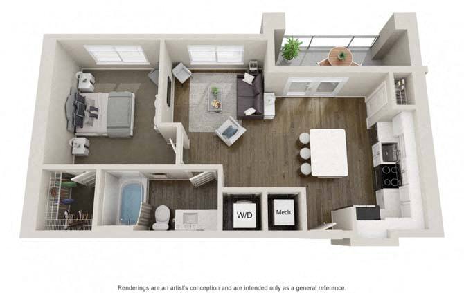 A1 floor plan
