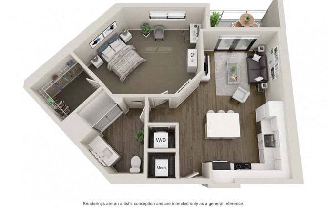 A2 floor plan