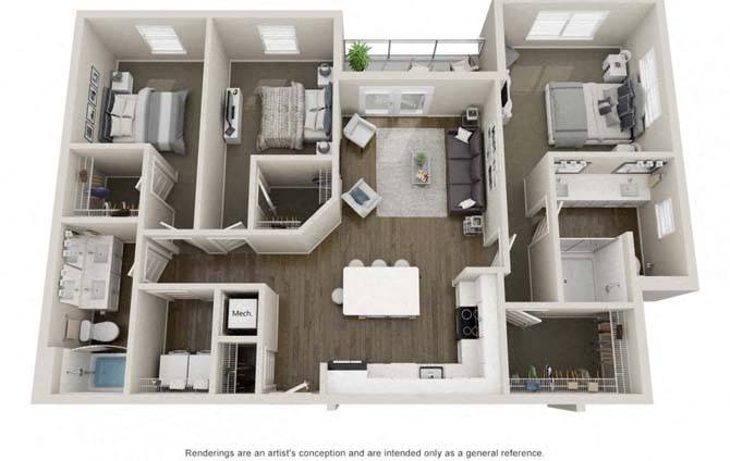 C1 floor plan