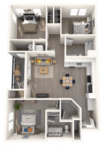 Peoria floor plan