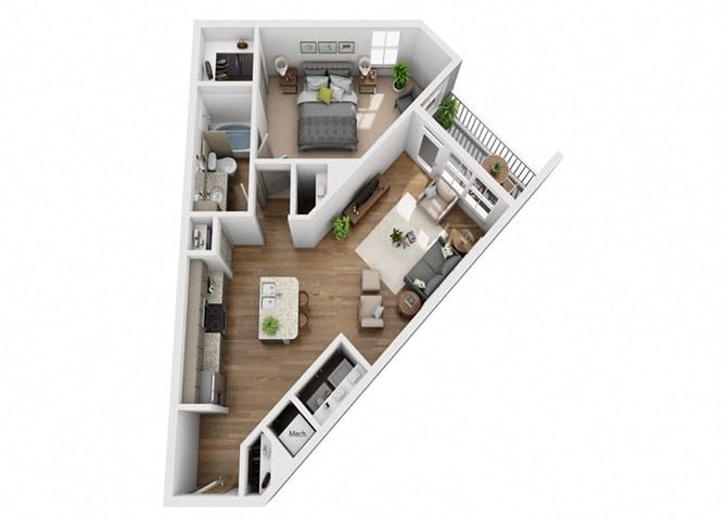 The Caney Fork floor plan