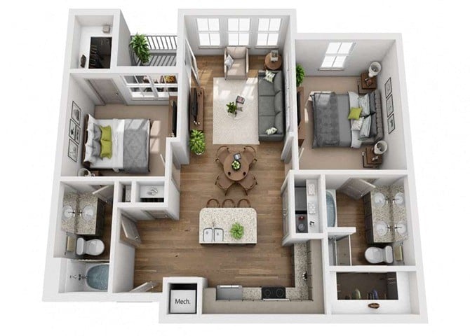 The Stones floor plan