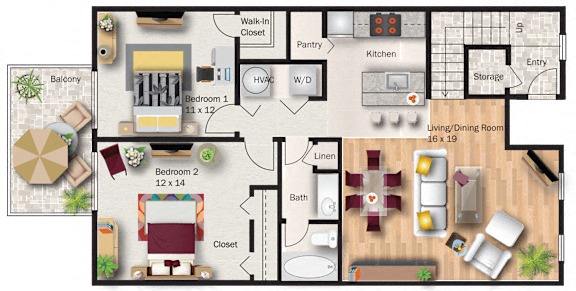 Dogwood floor plan