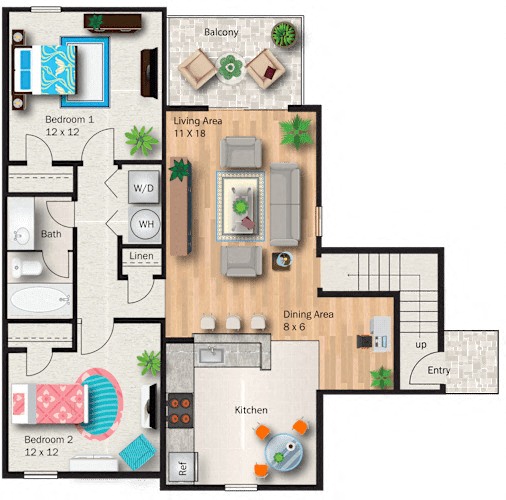 Hemlock floor plan