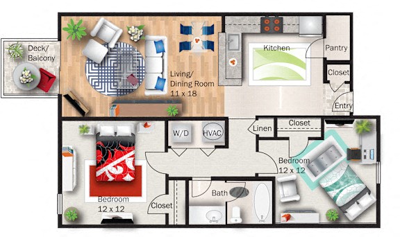 Magnolia floor plan