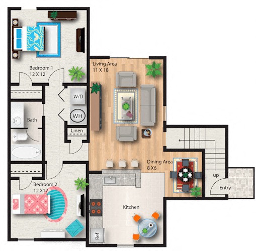 Palm floor plan