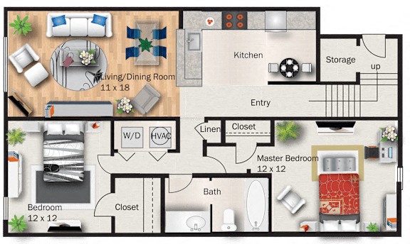 Willow floor plan