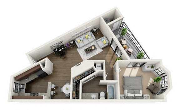 Schooner floor plan