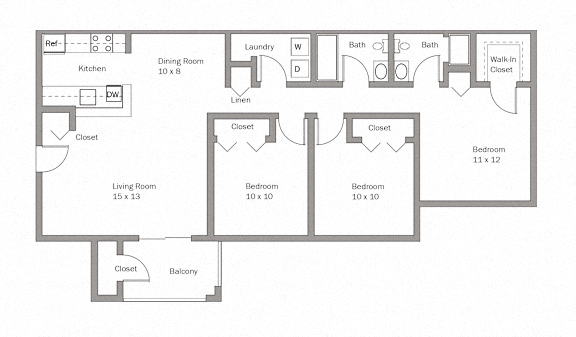 Dockside floor plan
