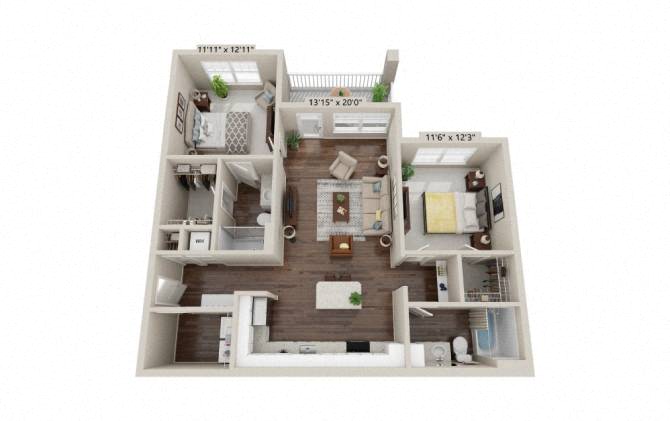B1 floor plan