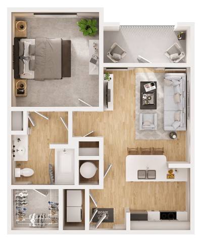 Lily floor plan
