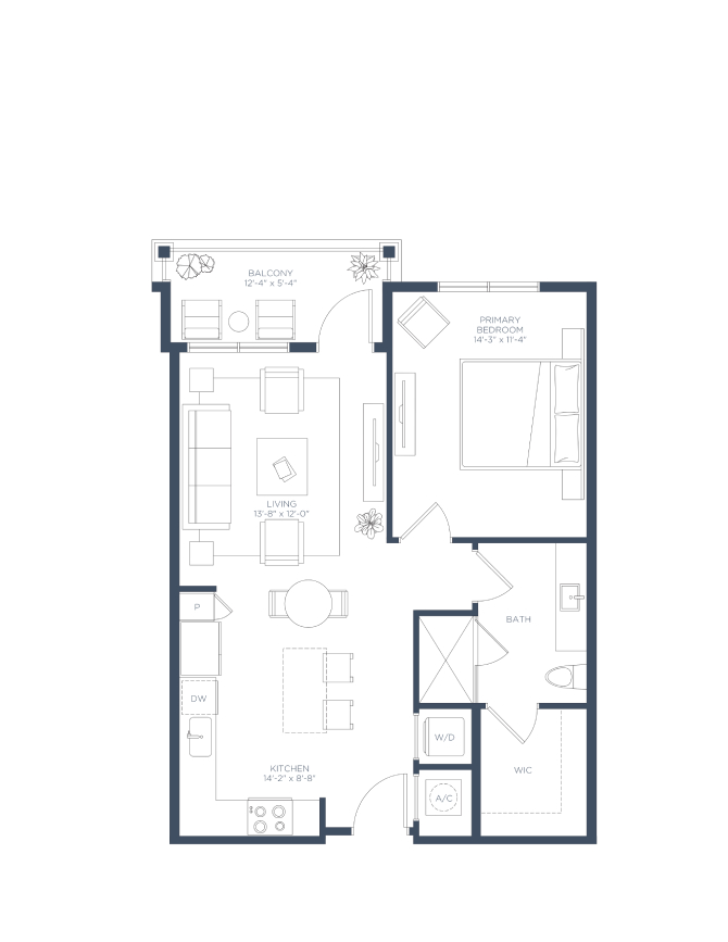A1 floor plan
