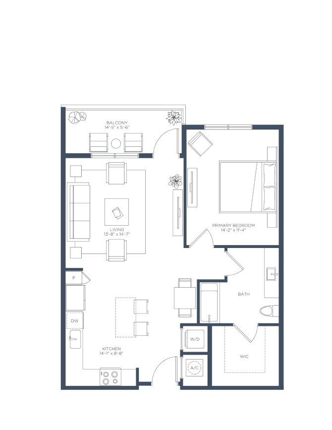 A6 floor plan