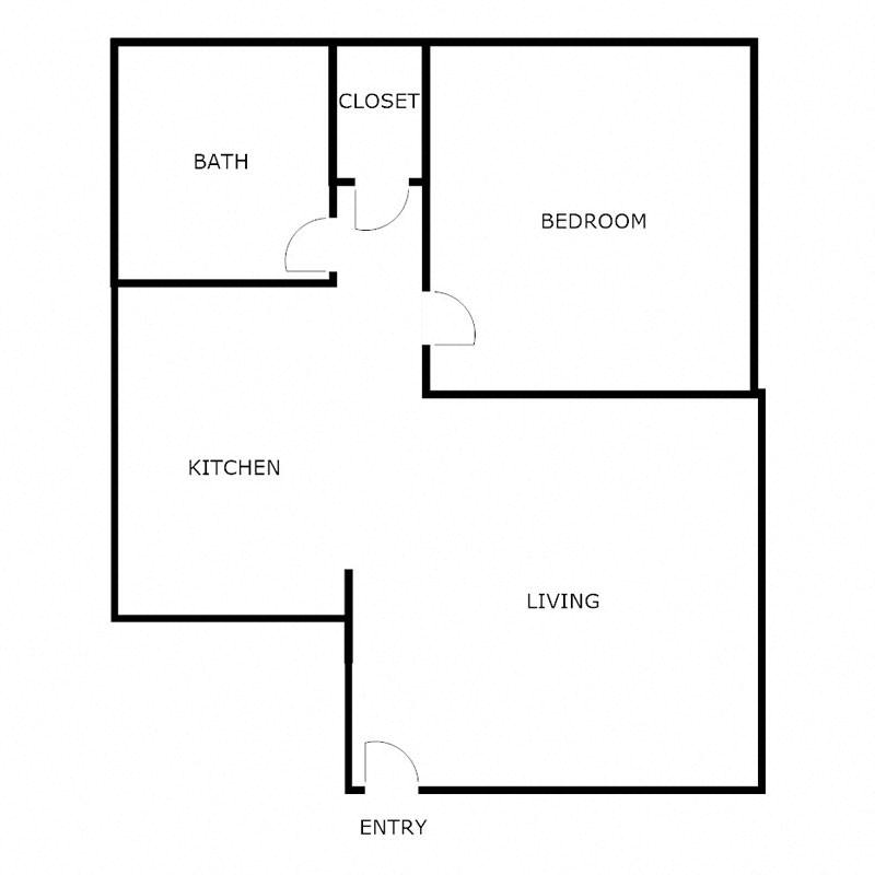1 Bed 1 Bath