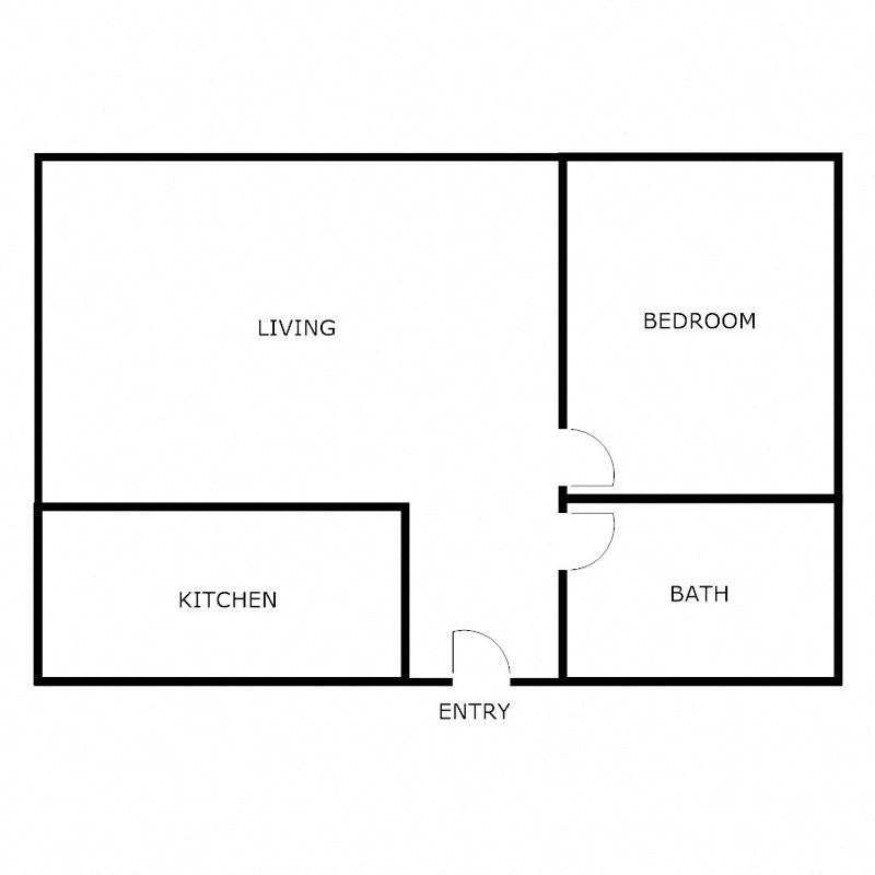 1 Bedroom 1 Bathroom