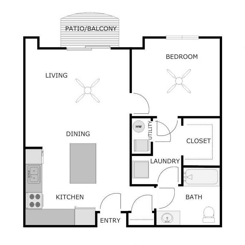 1 Bedroom 1 Bathroom  Wisconsin