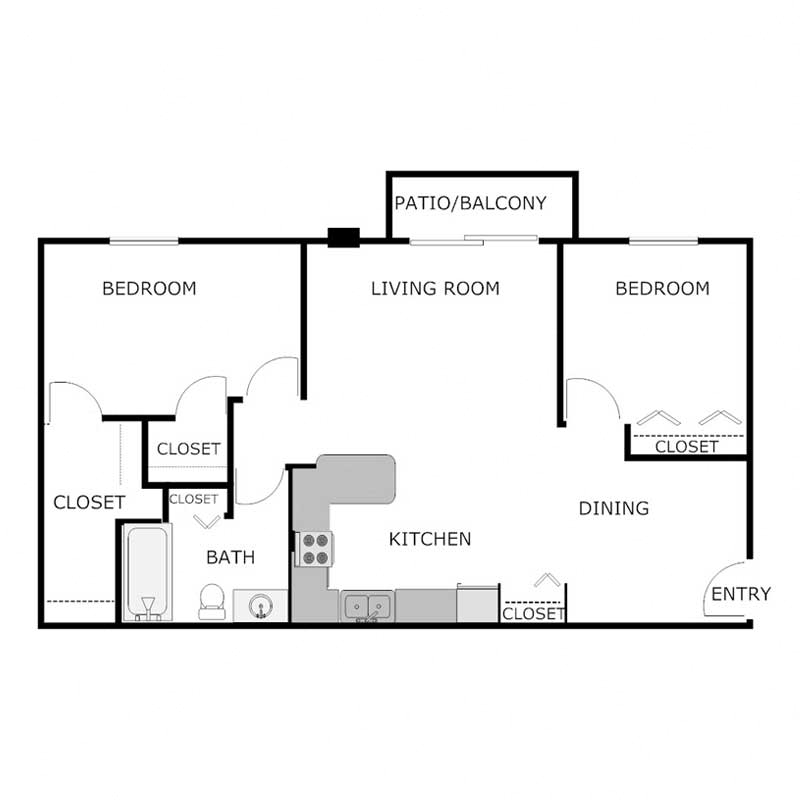 North Orchard - 2 Bed 1 Bath - Upper