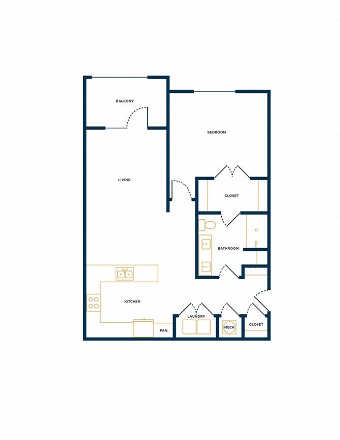 A2 floor plan
