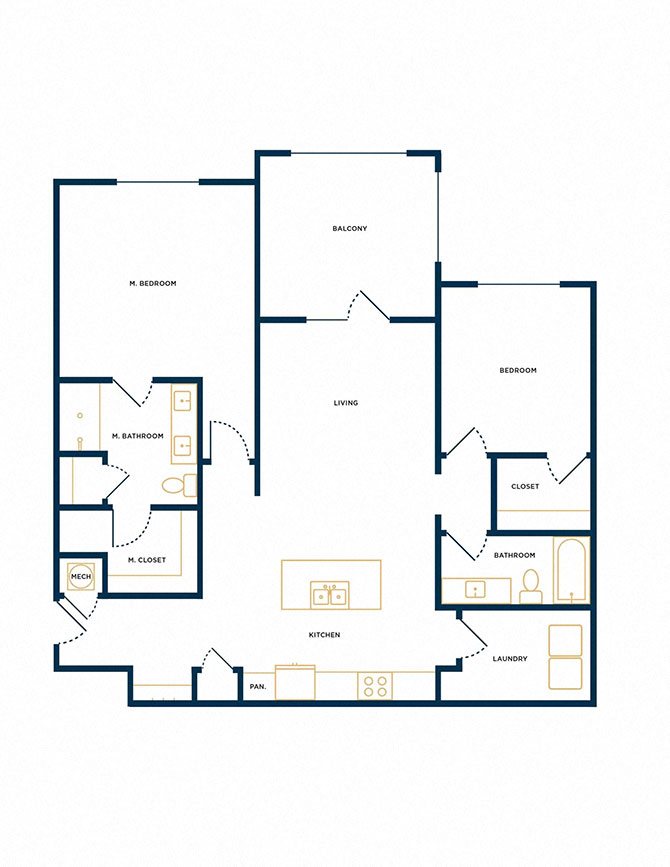 B1-HC floor plan
