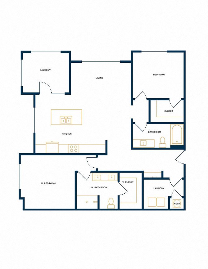 B2 floor plan