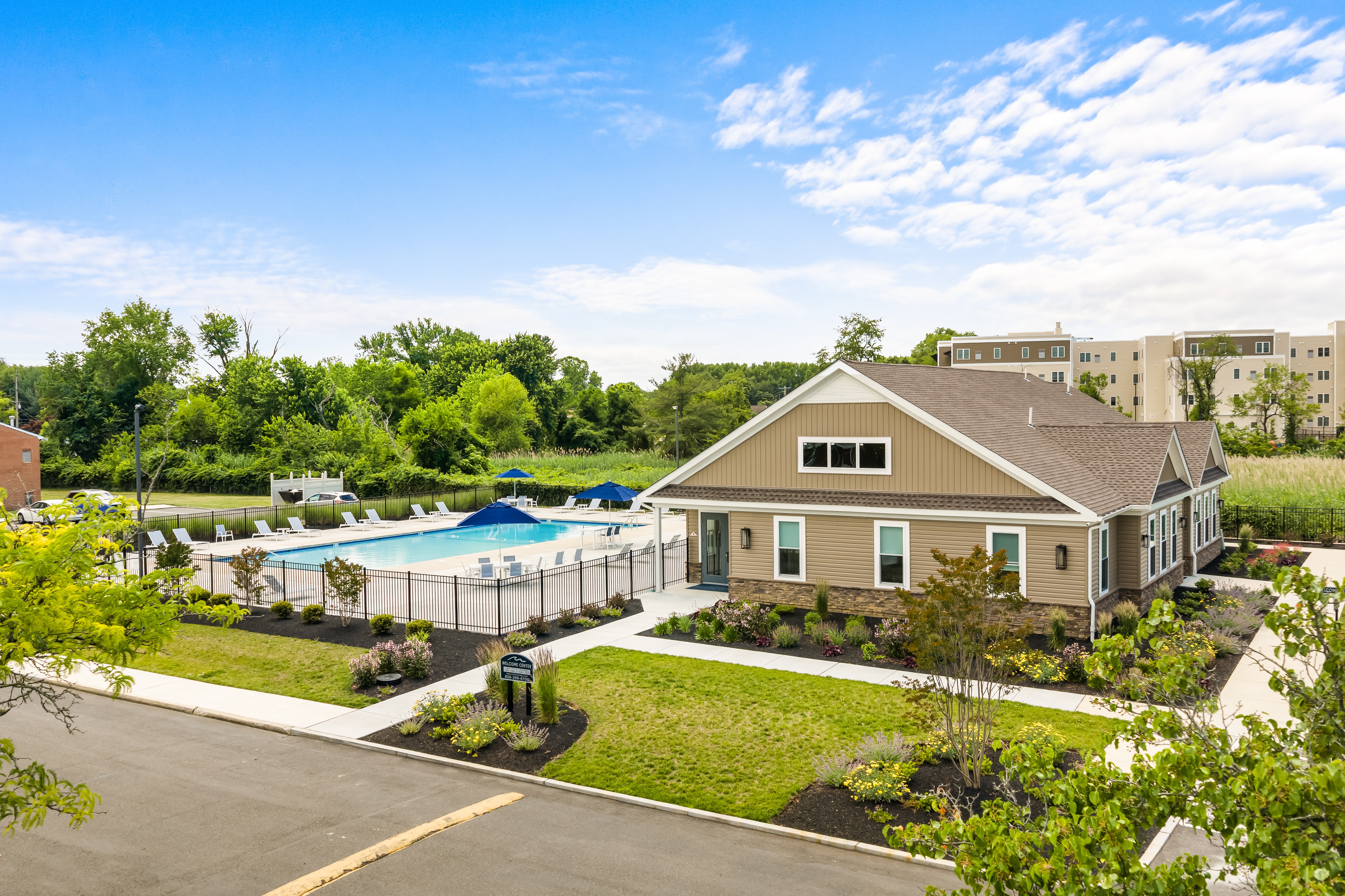 Apartment clubhouse