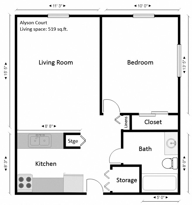 View the Alyson Court floor plan