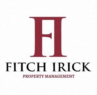 a logo for a company called fitch risk property management