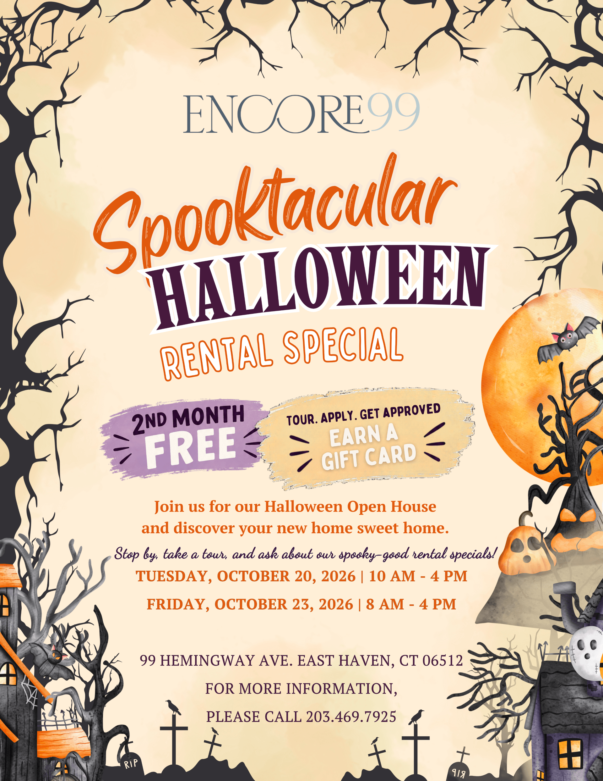 Encore99 Spooktacular Halloween Rental Special