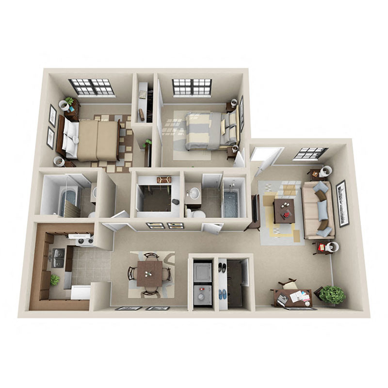 Suite A Floorplan